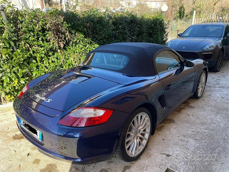 Usata Porsche Boxster 2005 Blu Cabrio