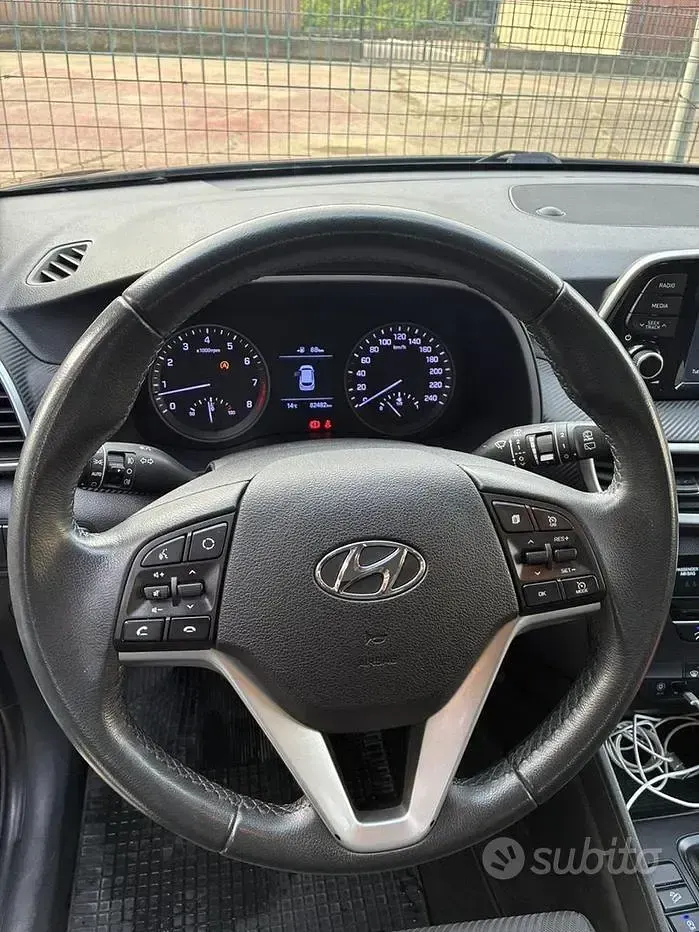 Usata Hyundai Tucson 132 CV (97 kW) 2019 Nero SUV
