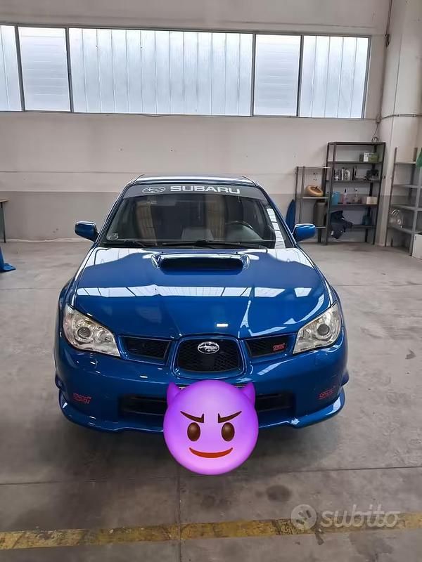 Usado Subaru Impreza 280 CV (205 kW) 2007 Azul Berlina
