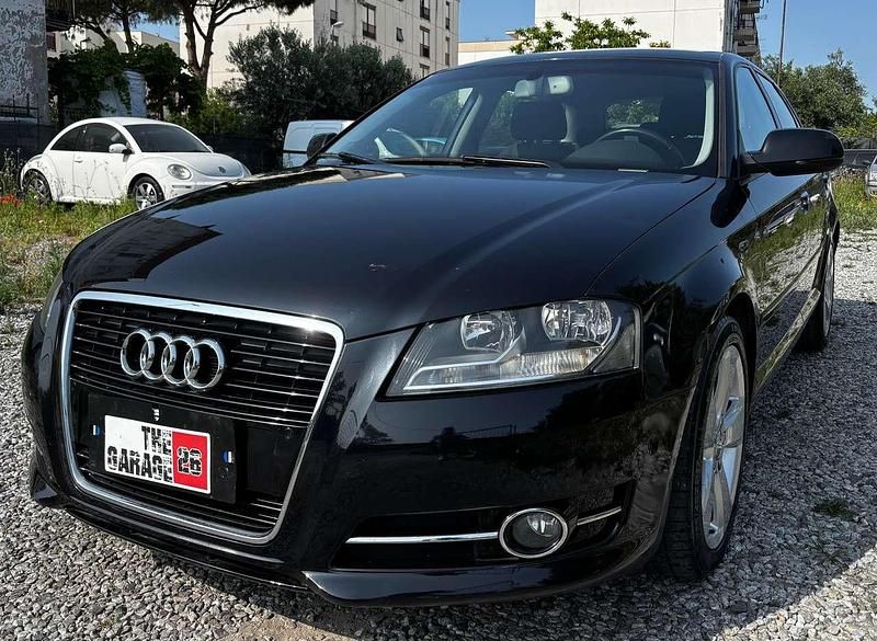 Usata Audi A3 Sportback Attraction 105 CV (77 kW) 2012 Nero Utilitaria