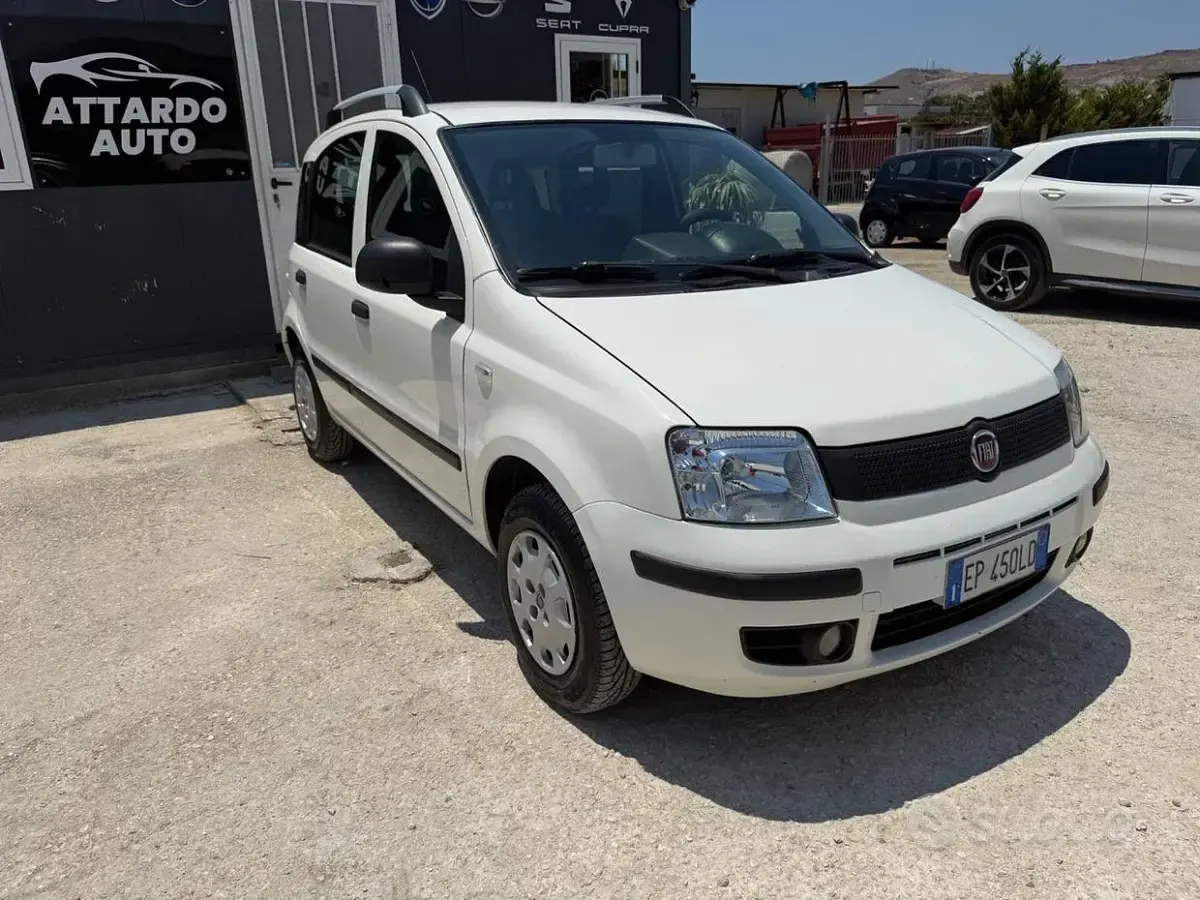 Usata Fiat Panda 75 CV (55 kW) 2012 Bianco Utilitaria