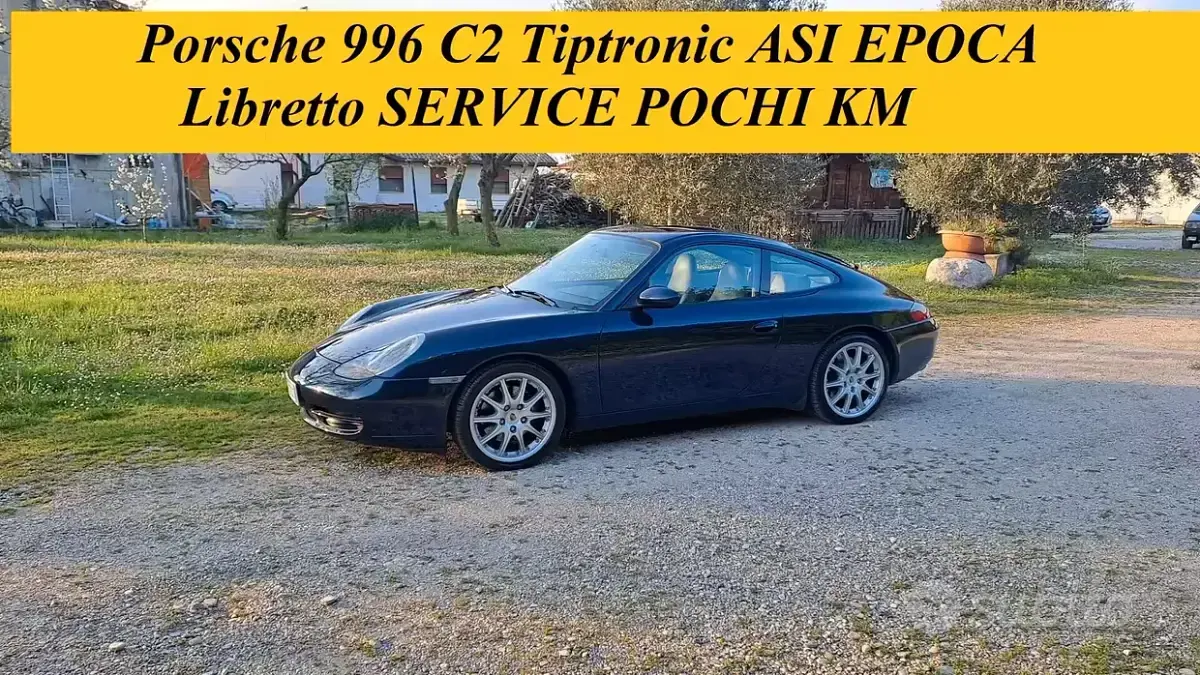 Usata Porsche 911 300 CV (220 kW) 2000 Bluazzurro Coupé
