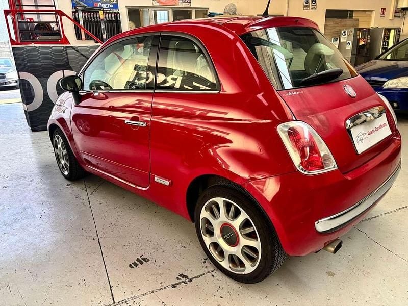 Usata Fiat 500 Pop 101 CV (74 kW) 2008 Rosso Utilitaria