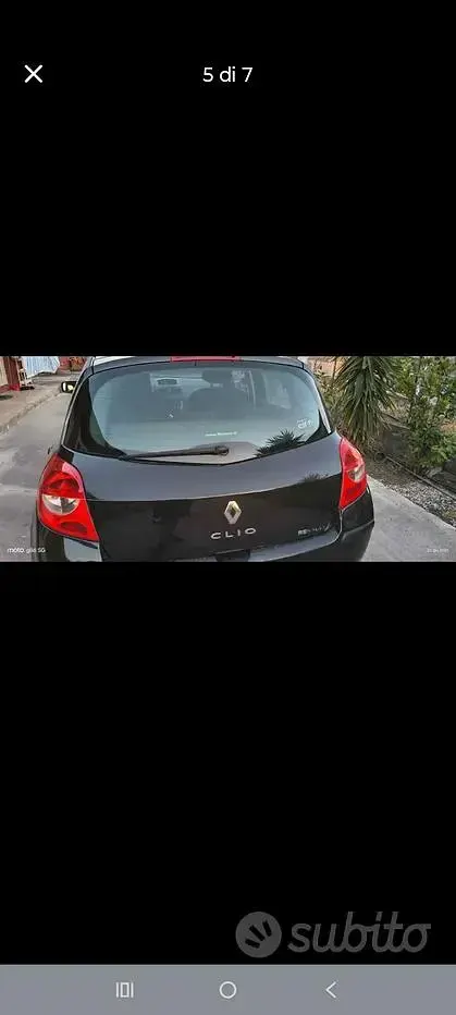 Usata Renault Clio II 85 CV (62 kW) 2008 Nero Berlina