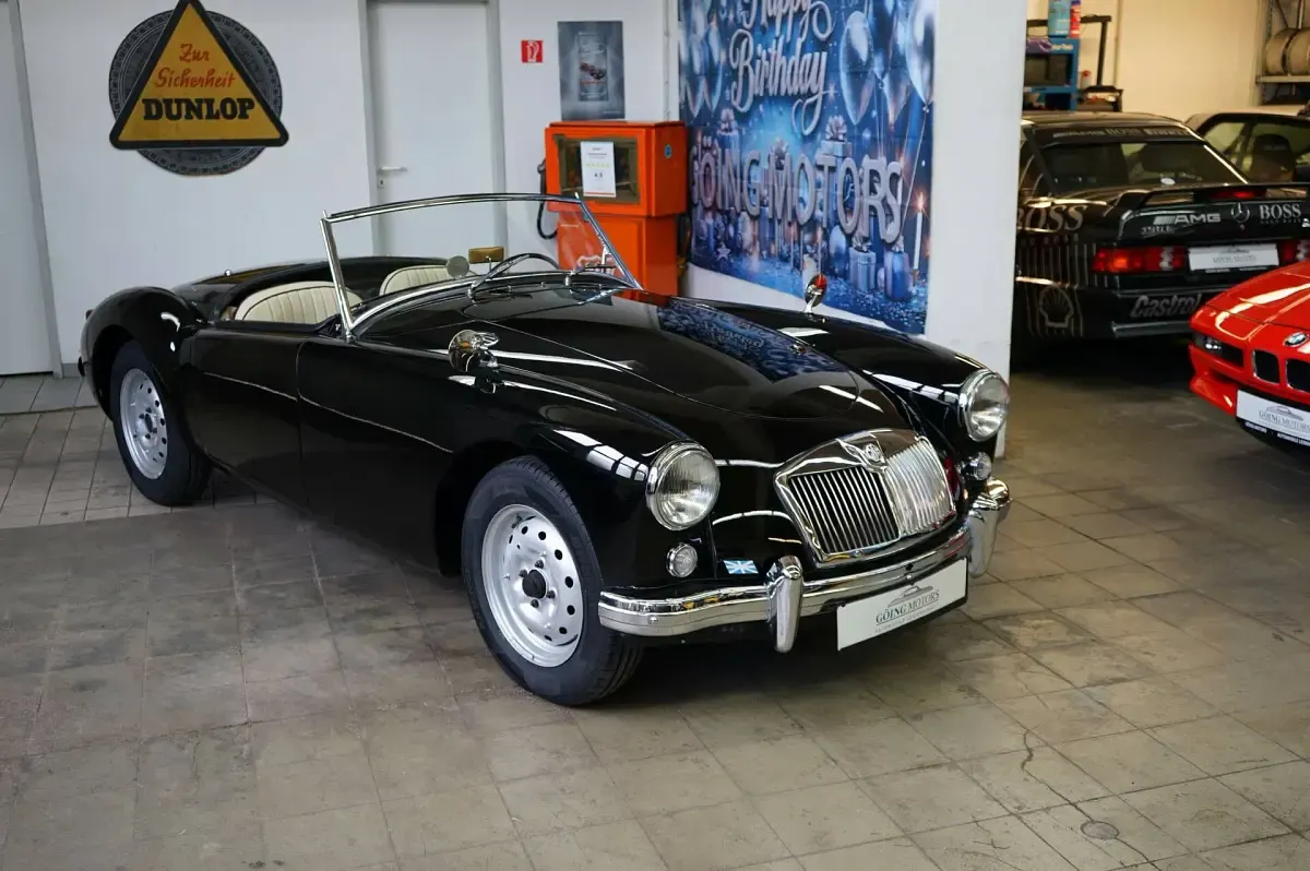 Usata MG MGA 72 CV (52 kW) 1959 Nero Cabrio