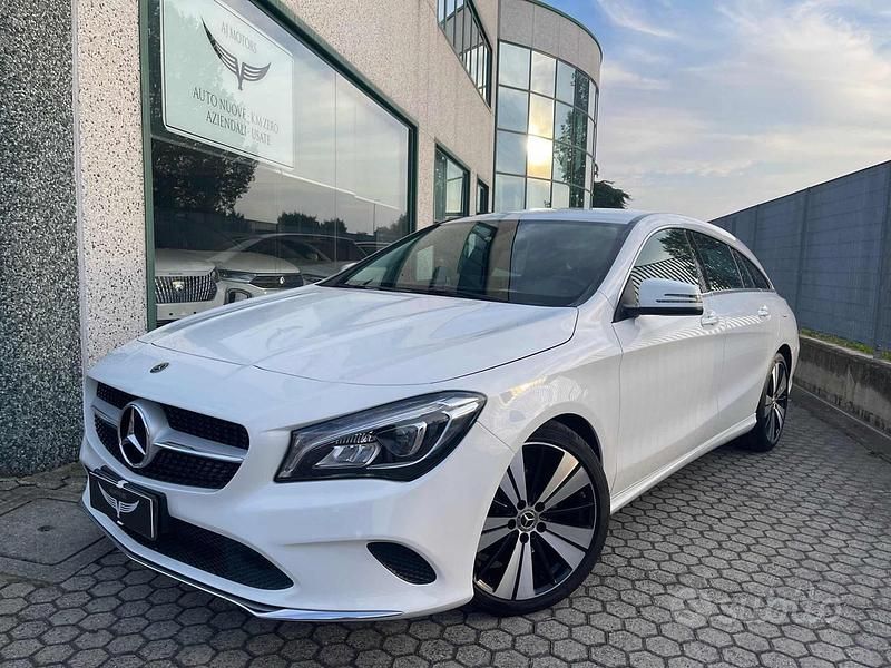 Usata Mercedes CLA200 Shooting Brake 150 CV (110 kW) 2019 Bianco Station wagon