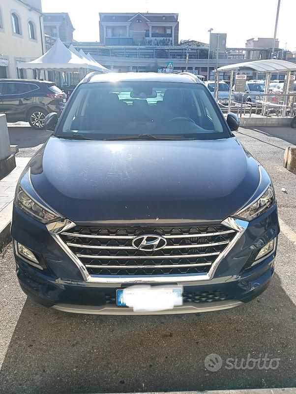 Usata Hyundai Tucson XPrime 136 CV (100 kW) 2019 Blu SUV