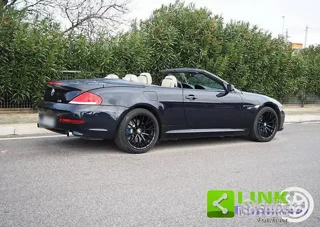 Usata BMW 635 Cabriolet M Performance 286 CV (210 kW) 2010 Blu Cabrio