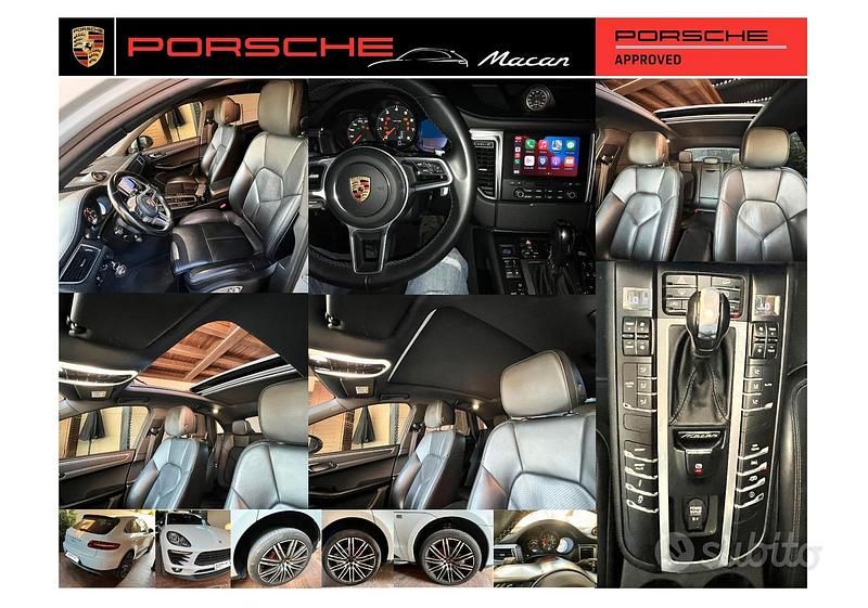 Usata Porsche Macan 252 CV (185 kW) 2018 Bianco SUV