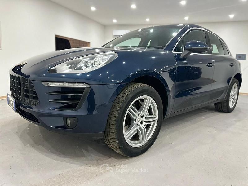 Usata Porsche Macan 250 CV (183 kW) 2014 Blu SUV