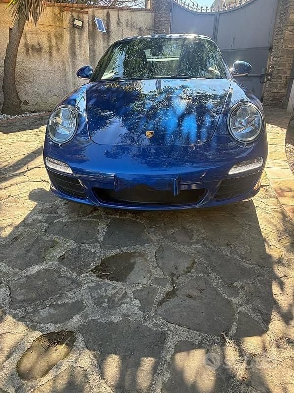 Usata Porsche 997 2010 Blu Cabrio