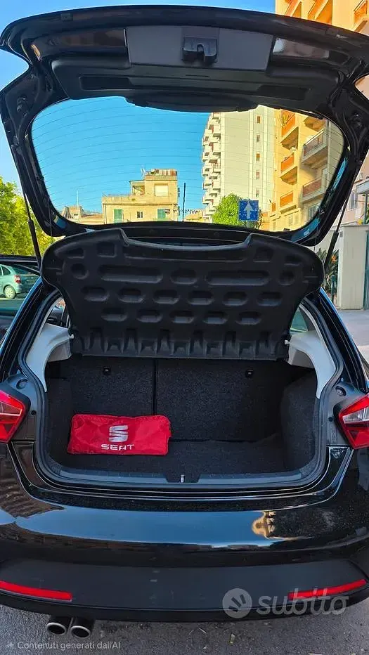 Usata Seat Ibiza FR 90 CV (66 kW) 2017 Nero Berlina