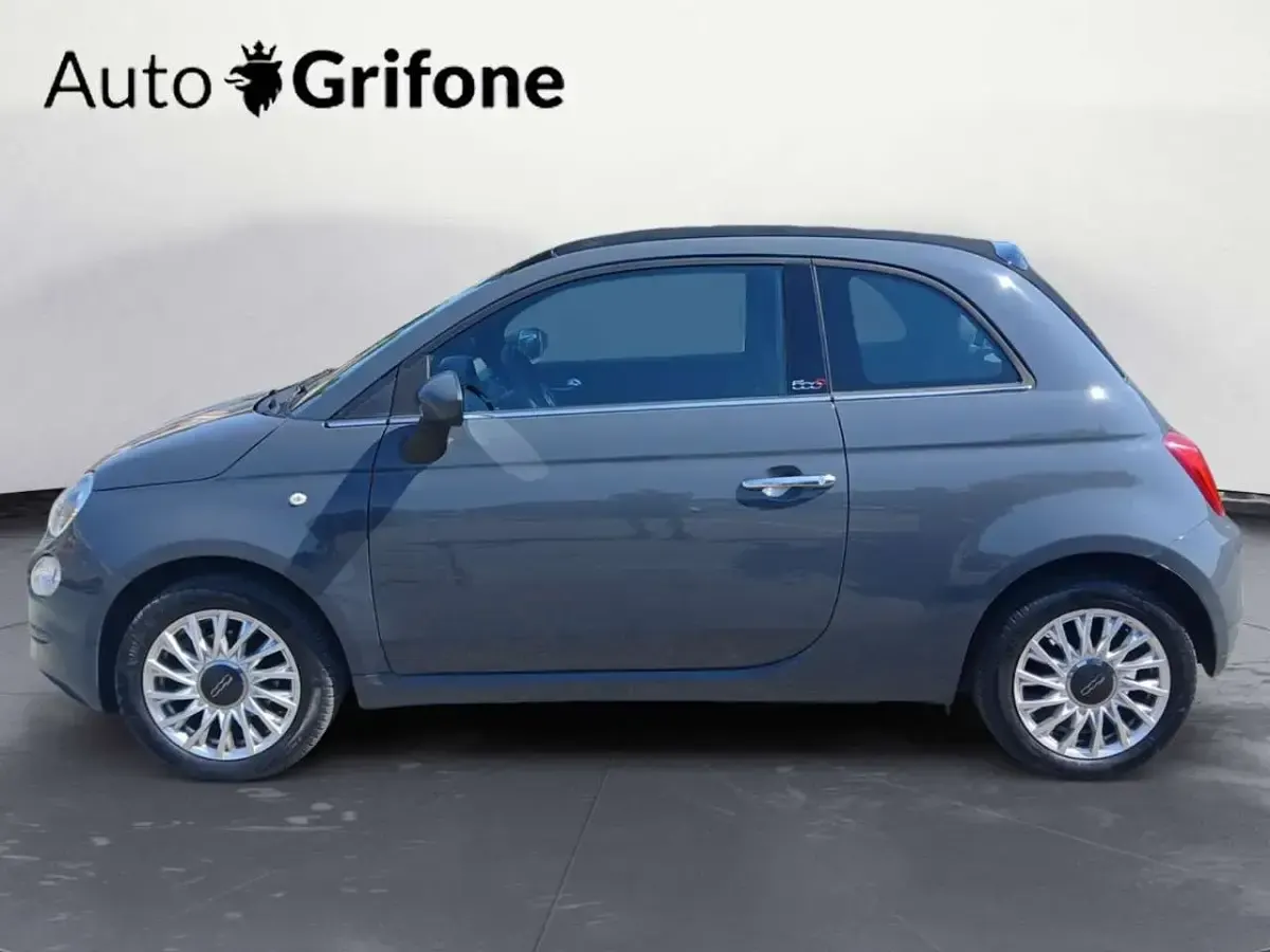 Usata Fiat 500C Pop 69 CV (50 kW) 2020 Grigio Cabrio