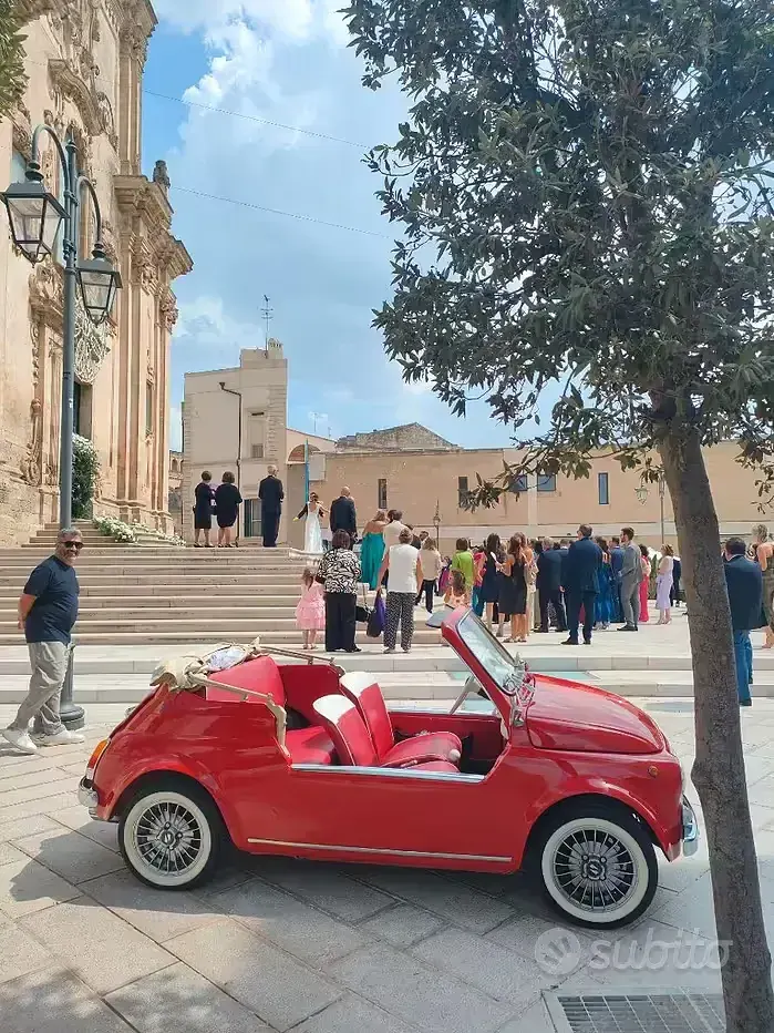Usata Fiat 500 1970 Rosso Utilitaria
