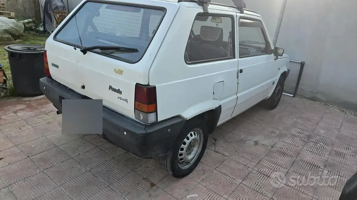 Usata Fiat Panda 54 CV (39 kW) 2001 Bianco Berlina