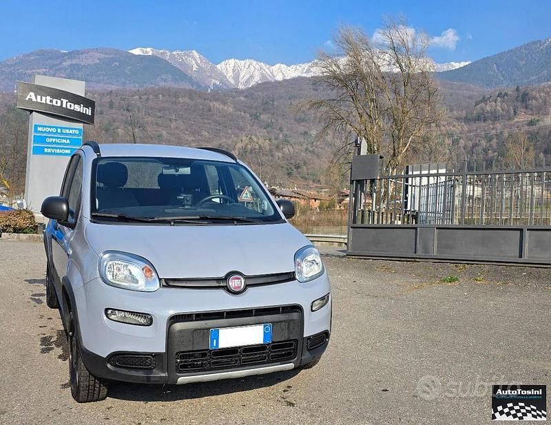 Usata Fiat Panda 4x4 S 84 CV (61 kW) 2019 Grigio Utilitaria