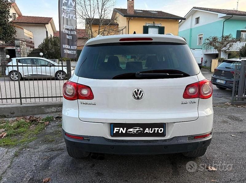 Usata VW Tiguan 140 CV (102 kW) 2010 Bianco SUV
