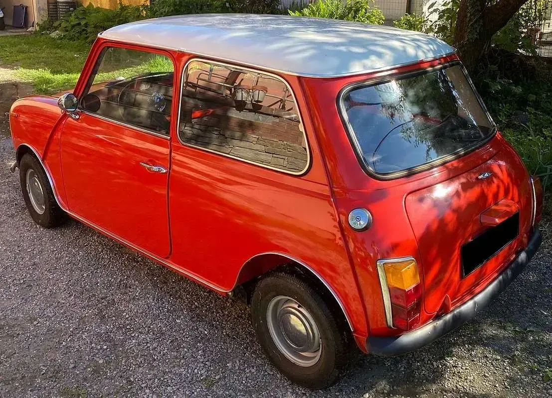 Usata Innocenti Mini 44 CV (32 kW) 1983 Rosso Utilitaria