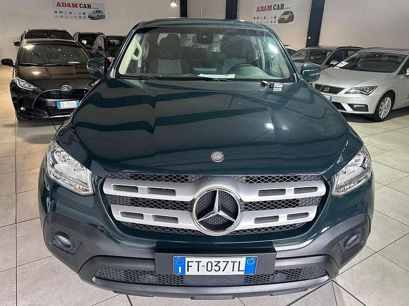 Usata Mercedes X250 Business 190 CV (139 kW) 2019 Verde Pick-up