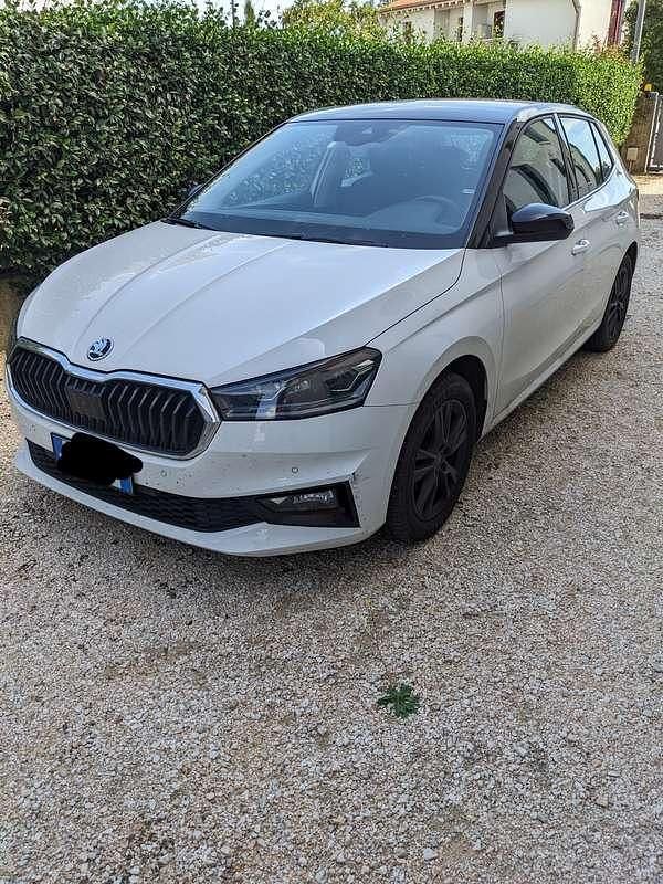 Usata Skoda Fabia Style 95 CV (69 kW) 2022 Bianco Berlina