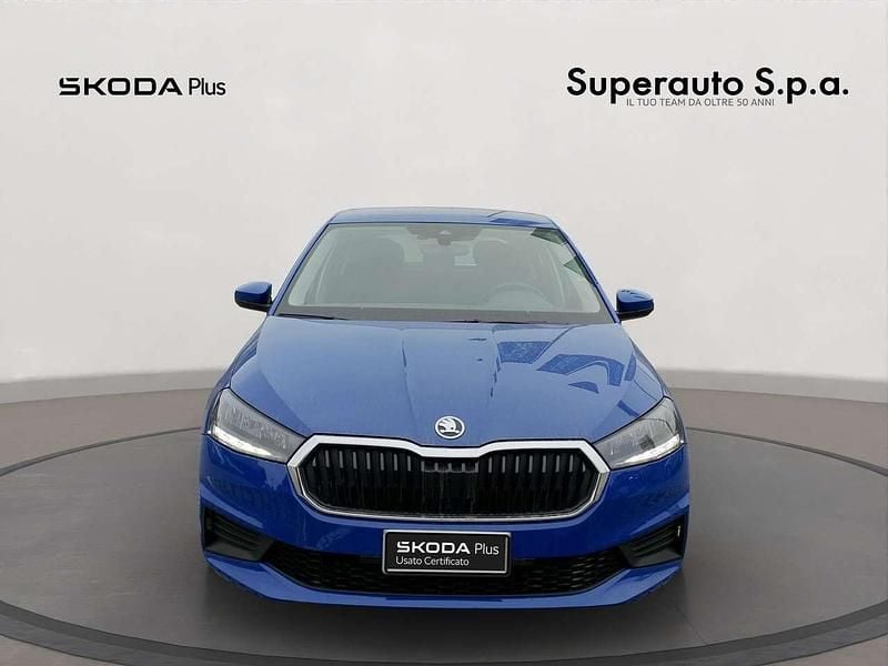 Usata Skoda Fabia Ambition 95 CV (69 kW) 2023 Blu/azzurro Utilitaria