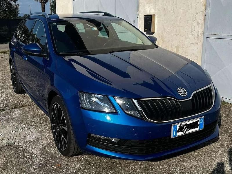 Usata Skoda Octavia G-TEC Ambition 131 CV (96 kW) 2019 Blu/azzurro Station wagon