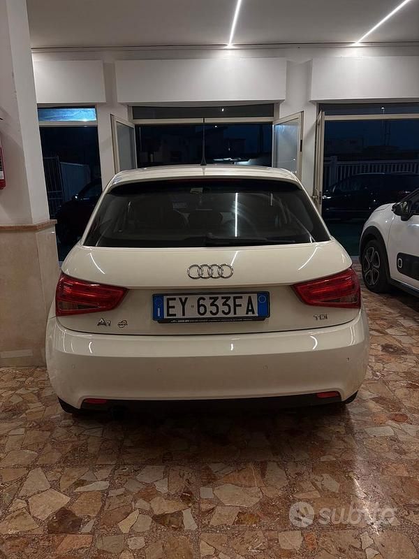 Usata Audi A1 S-Line 116 CV (85 kW) 2015 Bianco Utilitaria