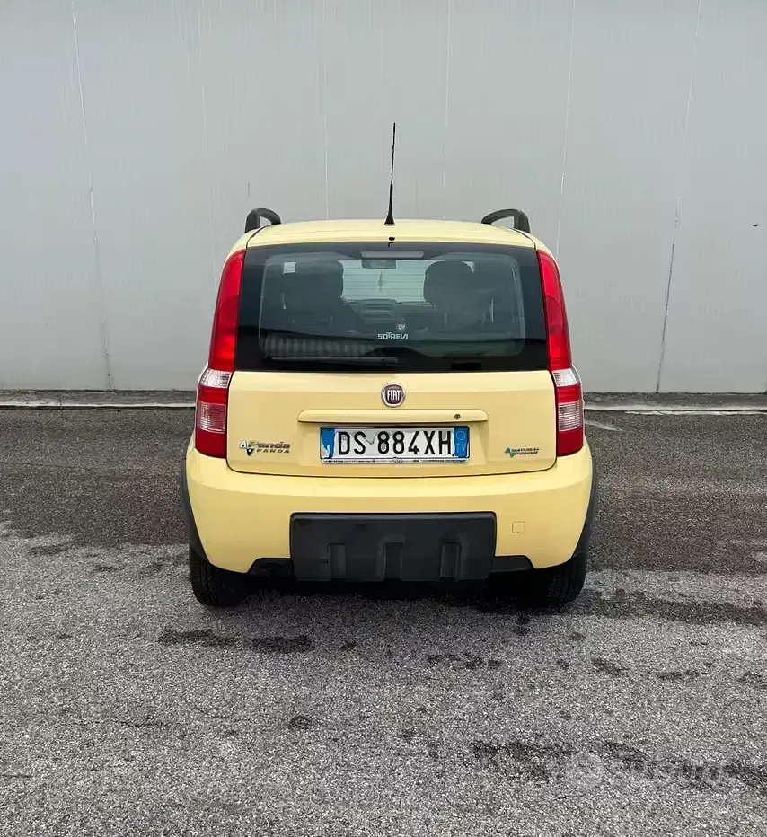 Usata Fiat Panda 60 CV (44 kW) 2008 Giallo Utilitaria