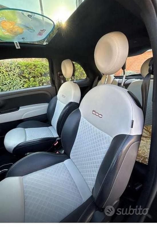Begagnad Fiat 500 Launch Edition 69 HK (50 kW) 2021 Svart Halvkombi