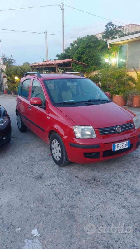Usata Fiat Panda 60 CV (44 kW) 2010 Rosso Utilitaria