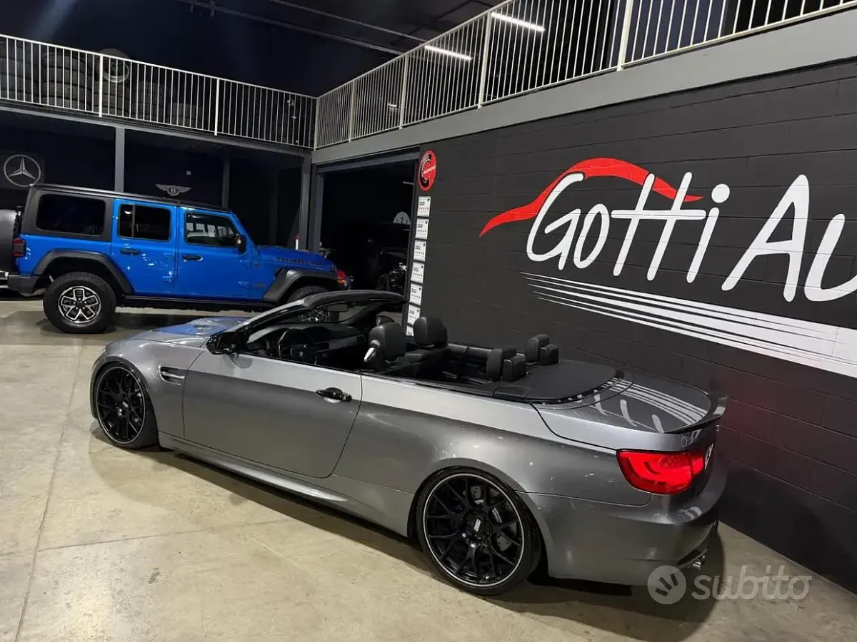 Usata BMW M3 Cabriolet Performance 420 CV (308 kW) 2009 Grigio Cabrio