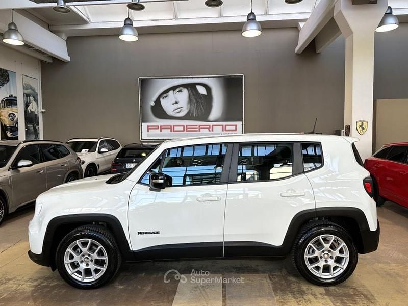 Usata Jeep Renegade Longitude 120 CV (88 kW) 2022 Alpin white SUV