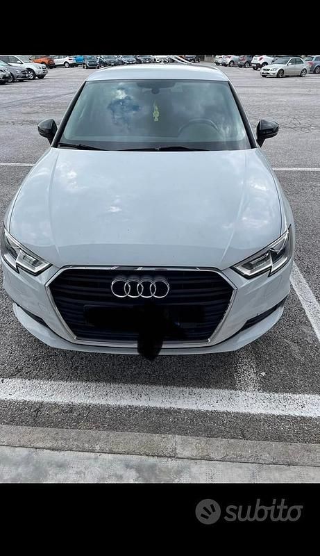 Usata Audi A3 Ambiente 116 CV (85 kW) 2018 Bianco Berlina