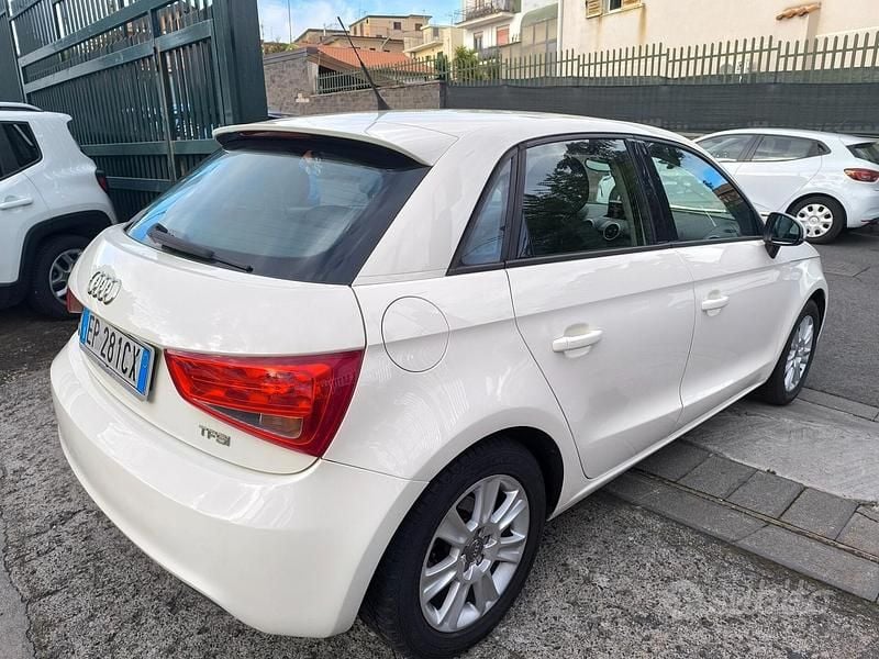 Usata Audi A1 Ambition 86 CV (63 kW) 2013 Bianco Utilitaria