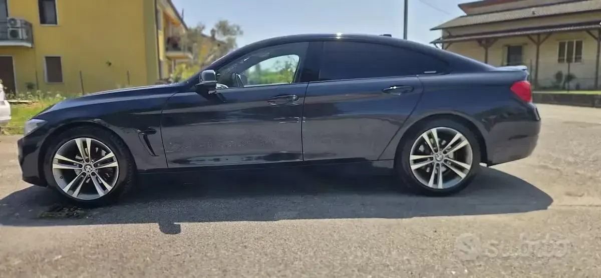 Usata BMW 420 Coupé Efficient Dynamics 190 CV (139 kW) 2015 Blu Coupé