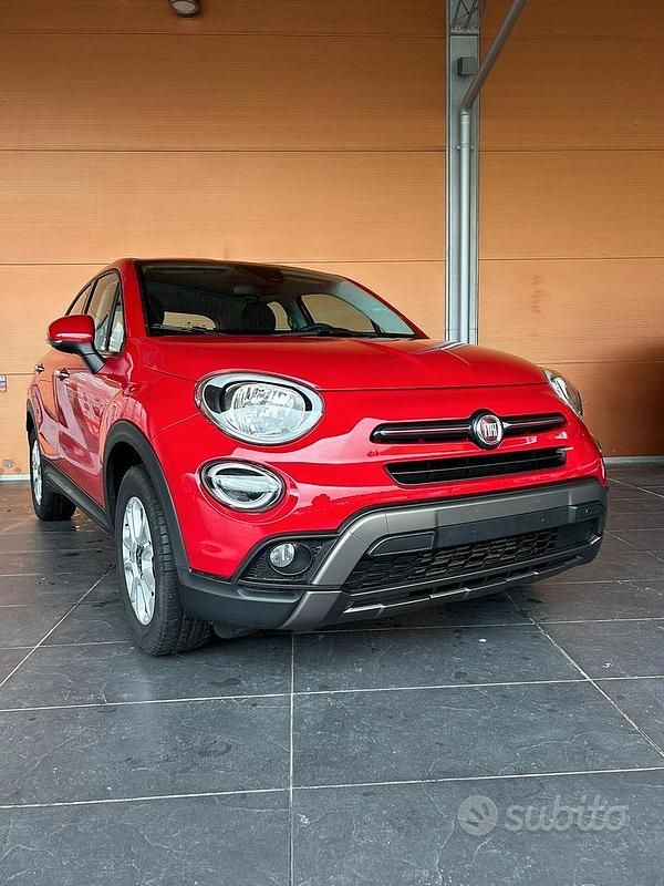 Usata Fiat 500X Cross 120 CV (88 kW) 2019 Rosso SUV