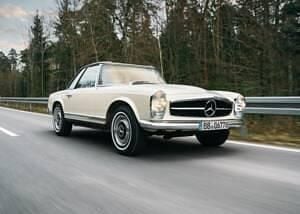 Usata Mercedes SL280 170 CV (125 kW) 1968 Bianco Cabrio