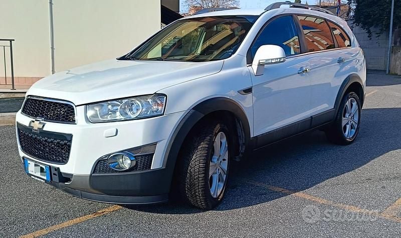Usata Chevrolet Captiva LTZ 184 CV (135 kW) 2011 Bianco SUV