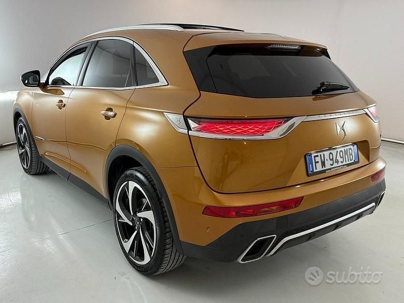 Usata DS Automobiles DS7 Crossback Grand Chic 177 CV (130 kW) 2019 Giallo SUV