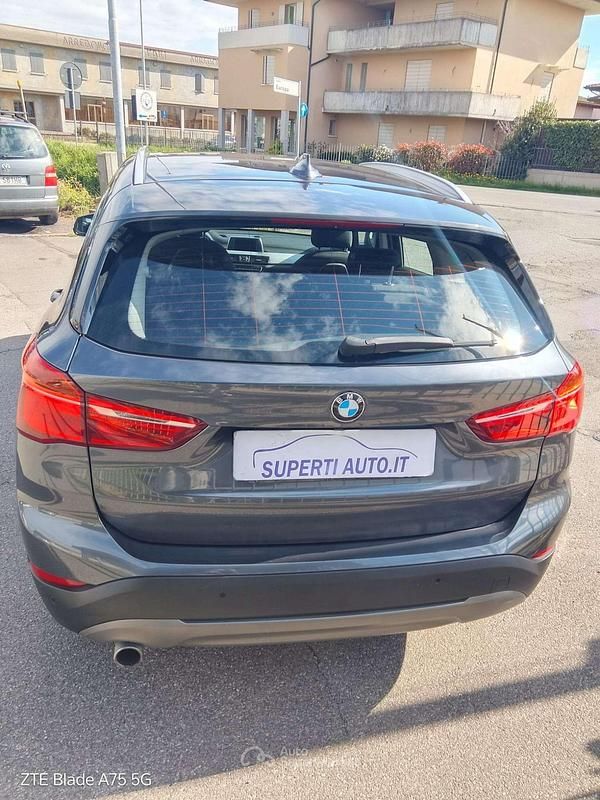 Begagnad BMW X1 Advantage 150 HK (110 kW) 2016 Svart SUV