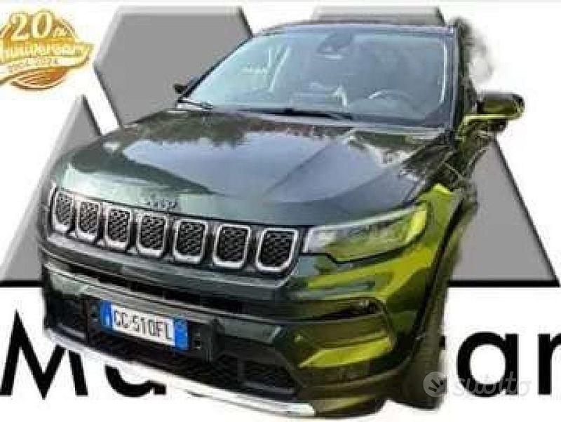 Verde Usata 2021 Jeep Compass Limited SUV | 17.400 € (Buon prezzo) - Immagine 1/4