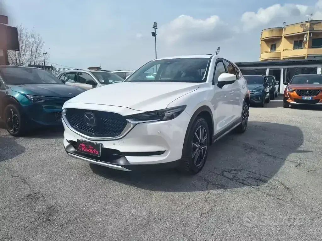 Gebraucht Mazda CX-5 Exclusive 175 PS (128 kW) 2018 Weiß SUV