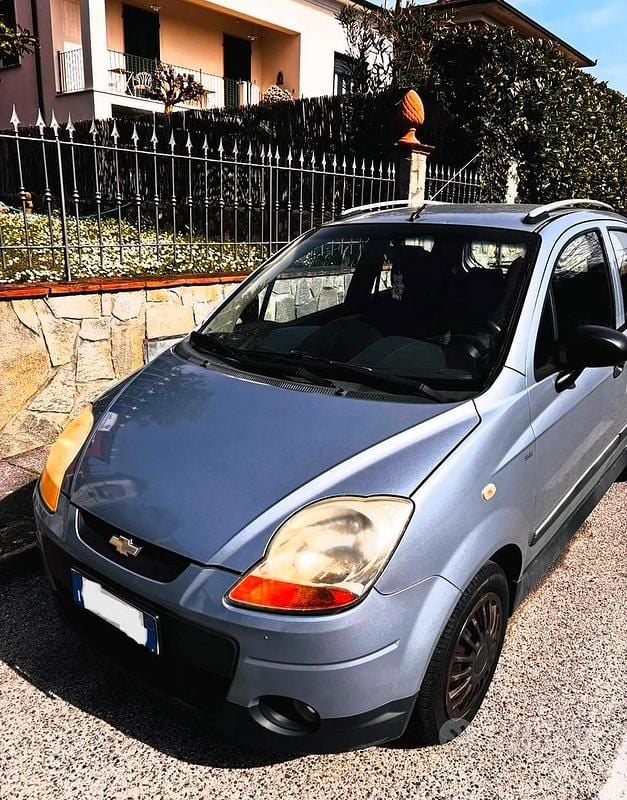 Usata Chevrolet Matiz 52 CV (38 kW) 2009 Blu Utilitaria
