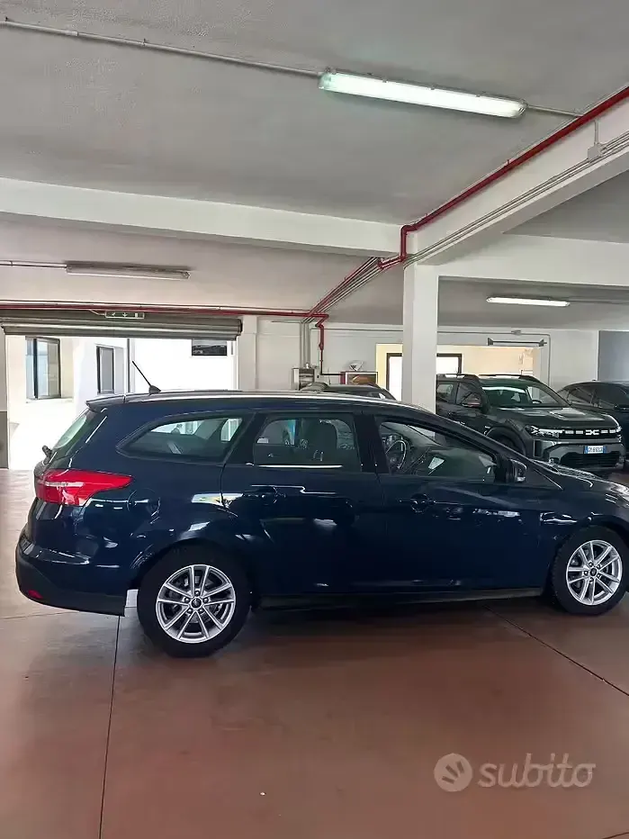 Usata Ford Focus 120 CV (88 kW) 2018 Blu Station wagon