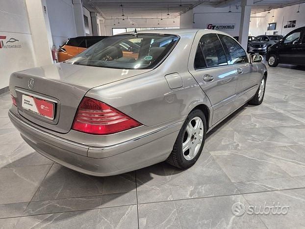 Usata Mercedes S320 204 CV (150 kW) 2004 Argento Berlina