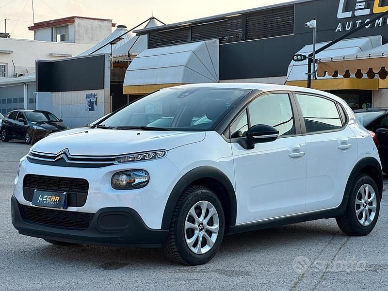 Usata Citroën C3 Feel 82 CV (60 kW) 2019 Bianco Utilitaria