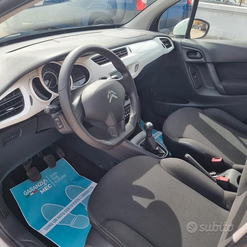 Usata Citroën C3 Live 68 CV (50 kW) 2016 Bianco Berlina