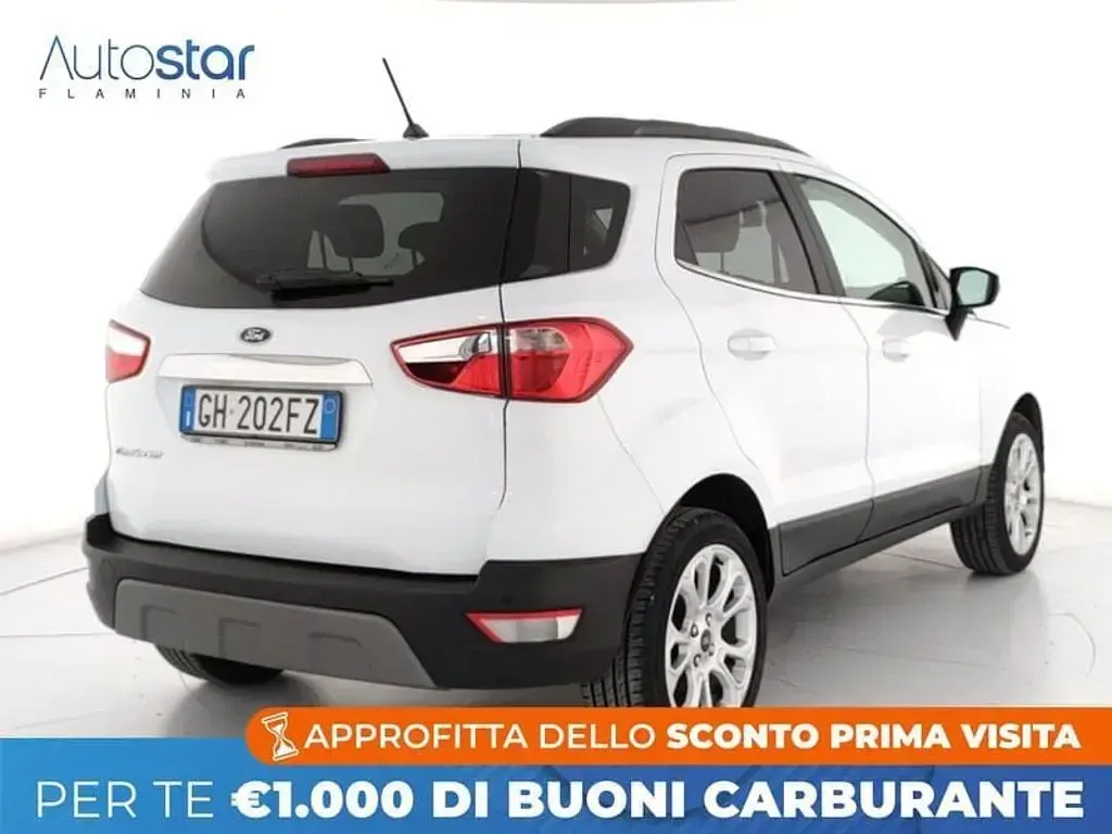 Usata Ford Ecosport Titanium S 125 CV (91 kW) 2021 Bianco SUV