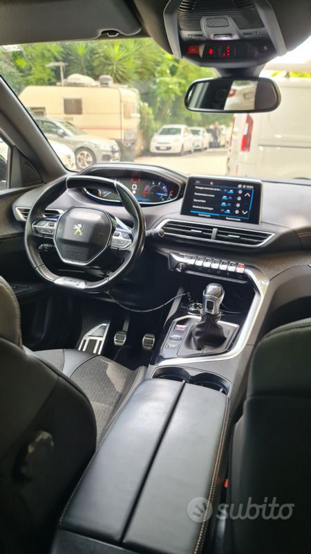 Usata Peugeot 3008 GT-line 131 CV (96 kW) 2018 Bianco SUV