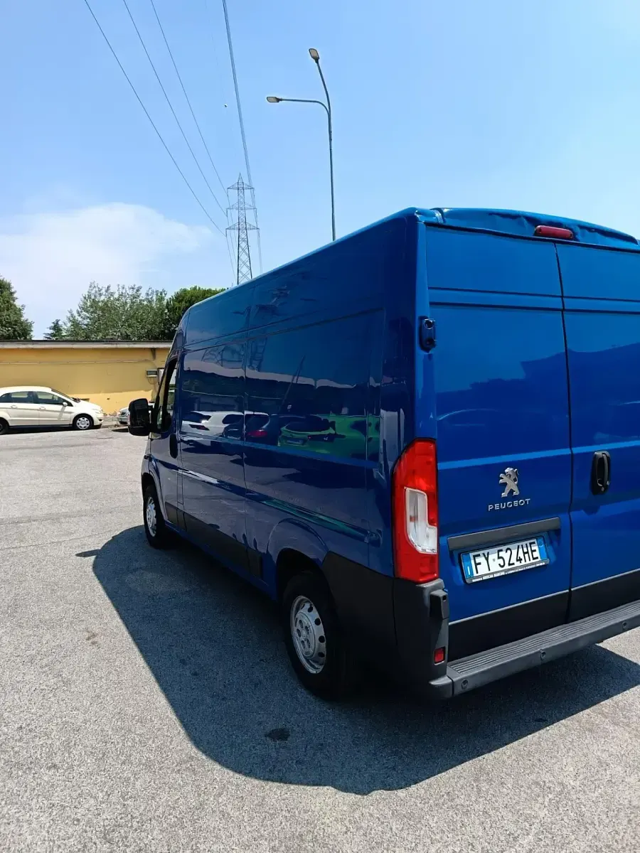 Usata Peugeot Boxer S 140 CV (102 kW) 2019 Blu Furgone